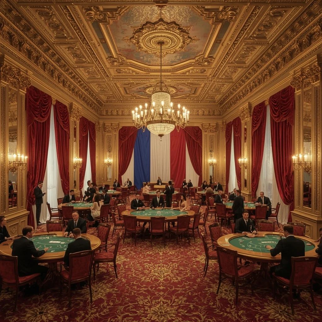 Le casino et le drapeau français WIN VEGAS PLUS CASINO